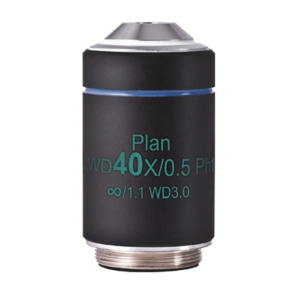 MOTIC - AE OBJECTIVE - CCIS PLAN ACHROMAT PHASE LWD PL PH1 40X, N.A. 0.5 / W.D. 3.0 - (MH: 1101001703112)