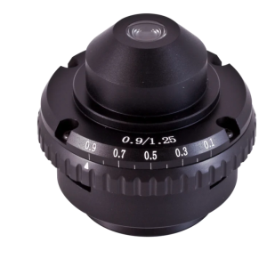 MOTIC - BA310/410 CONDENSER - ABBE CONDENSER N.A. 0.90/1.25 W/ SLOT FOR BA310/410 - (1101001901581)