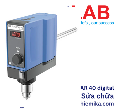 Sửa chữa Máy khuấy đũa IKA EUROSTAR 40 digital