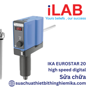 Sửa chữa Máy khuấy đũa IKA EUROSTAR 20 high speed digital