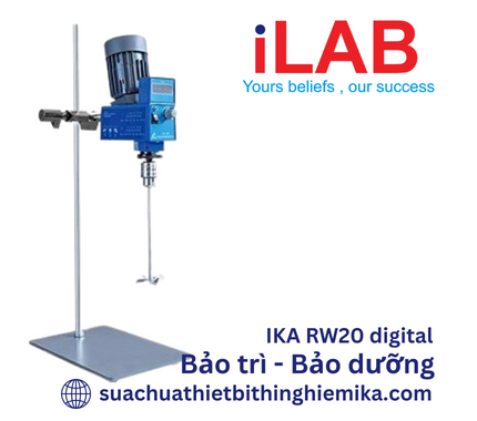 Bảo trì - Bảo dưỡng Máy khuấy đũa IKA RW 20 digital