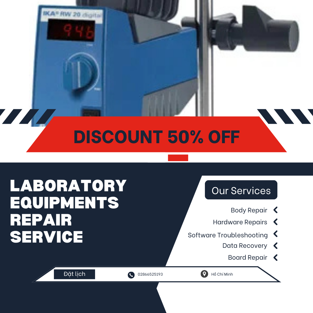 Sửa chữa Máy khuấy đũa IKA RW 20 digital