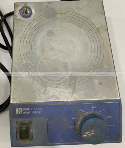 Hình ảnh hóa chất bám trên bề mặt của máy