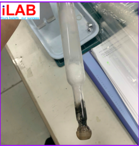 Ống nhiệt phân lâu ngày không được vệ sinh, bảo dưỡng