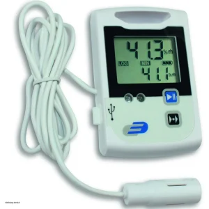 Máy ghi dữ liệu LOG110 EXF dùng để đo nhiệt độ và độ ẩm, hãng DOSTMANN