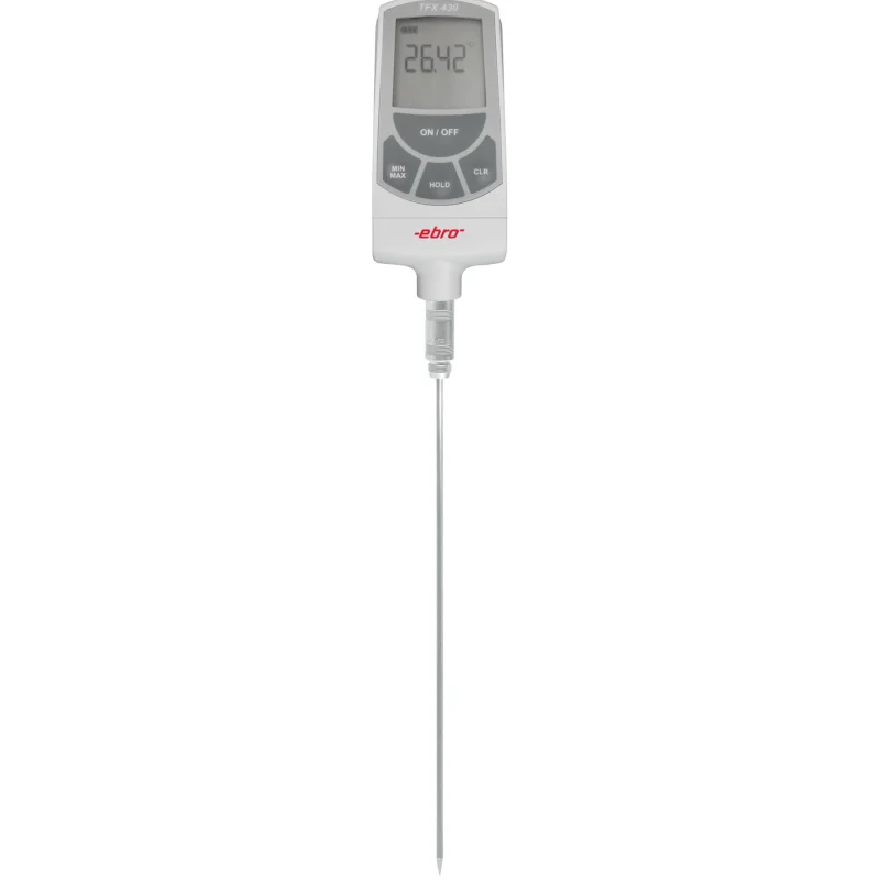 Nhiệt kế chính xác TFX 430 kèm đầu dò thay thế TPX 230, hãng ebro