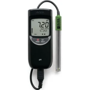 Máy đo pH/°C cầm tay nhỏ gọn HI991001, hãng Hanna Instruments