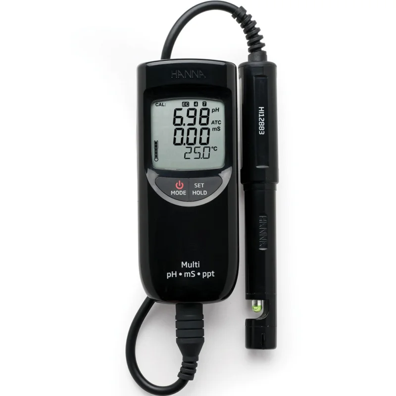 Máy đo đa thông số pH/EC/TDS/°C HI991301, hãng Hanna Instruments