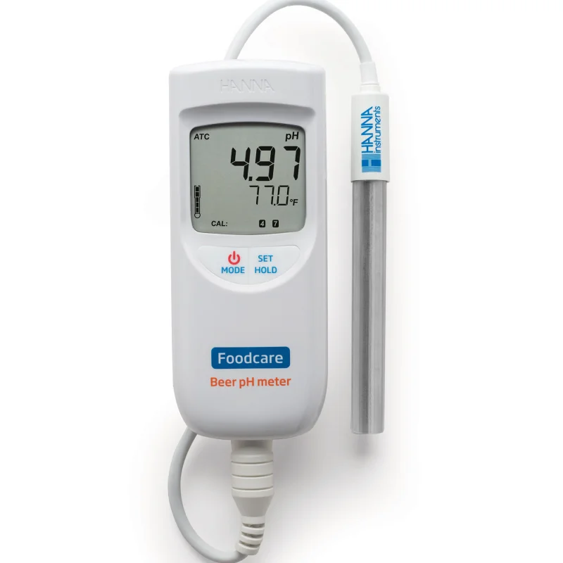 Máy đo pH cầm tay HI99151 dùng cho bia, hãng Hanna Instruments