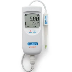 Máy đo pH cầm tay HI99161 dành cho thực phẩm và các sản phẩm từ sữa, hãng Hanna Instruments