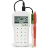 Máy đo pH/°C cầm tay chuyên nghiệp GroLine HI98168 dùng để đo độ pH và nhiệt độ đất, hãng Hanna Instruments