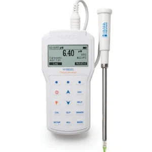 Máy đo pH/°C cầm tay chuyên nghiệp HI98165 dành cho phô mai, hãng Hanna Instruments
