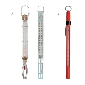 Nhiệt kế dạng que, có nắp đậy, hãng Labbox