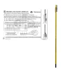 Nhiệt kế dạng que, hãng Labbox có chứng nhận độ chính xác và truy xuất nguồn gốc Alla France