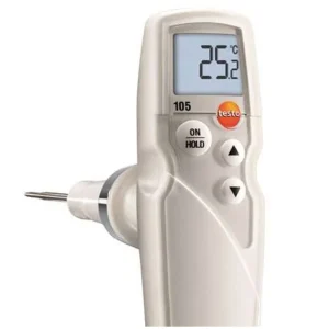 Nhiệt kế đo độ xuyên thấu, hãng testo 105