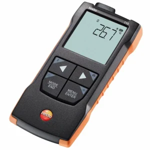 Thiết bị đo nhiệt độ NTC và Pt100 có kết nối ứng dụng, hãng testo 110