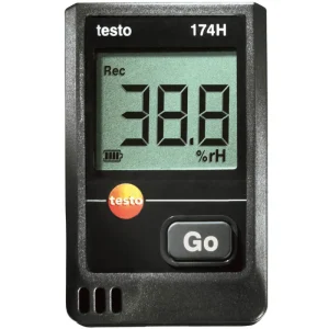 Bộ ghi dữ liệu mini dùng để đo nhiệt độ và độ ẩm, hãng Bộ testo 174 H