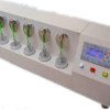 Máy kiểm tra độ uốn cong đế giữa/đế trong giày bằng sợi tổng hợp, kích thước 80x10mm, tốc độ 60±10 vòng/phút, hãng Yu Yang