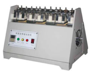 Thiết bị kiểm tra độ bền giày dép kiểu chữ V 40° / Máy kiểm tra độ uốn cong da phần trên giày 300CPM, hãng Yu Yang