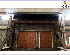 Thiết bị thử nghiệm khả năng chống cháy thẳng đứng quy mô đầy đủ cho các sản phẩm xây dựng, hãng Yu Yang