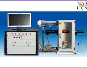 Buồng thử nghiệm cháy bằng thép không gỉ, thiết bị đo mật độ khói có cửa sổ quan sát, hãng Yu Yang