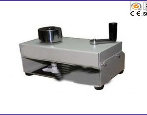 Dụng cụ phòng thí nghiệm Thiết bị kiểm tra dệt may AATCC 116 Máy đo độ cứng quay, hãng Yu Yang