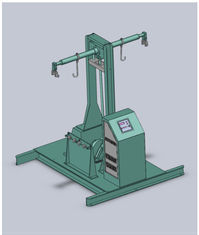Máy kiểm tra độ rung đồ nội thất màu xanh dương, tốc độ 10 ~ 90 lần/phút, máy kiểm tra độ rung hành lý, hãng Yu Yang