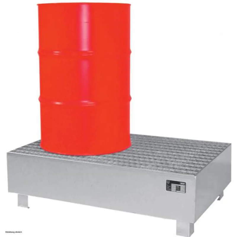 Khay hứng nước làm bằng thép tấm mạ kẽm, hãng Düperthal