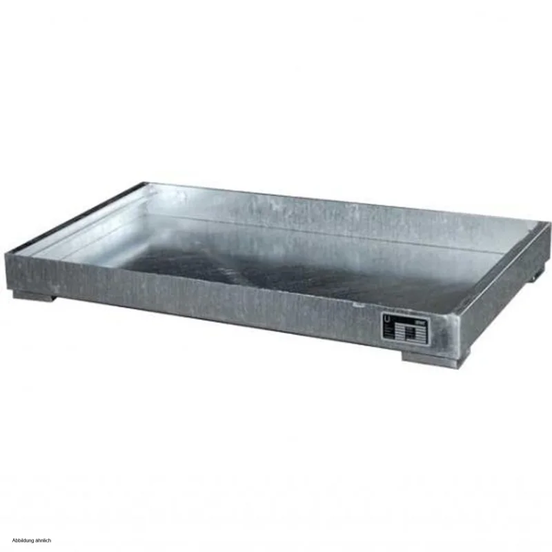 Khay hứng nước, mạ kẽm, dung tích 60 lít, kích thước 1300x800x135 mm, hãng Düperthal