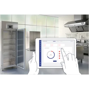Hệ thống giám sát thông minh Smart Monitoring dùng để theo dõi tủ lạnh và tủ đông, hãng Liebherr