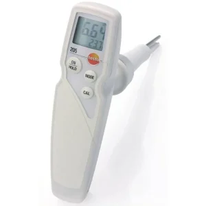 Dụng cụ đo pH/nhiệt độ cho môi trường bán rắn, hãng testo 205