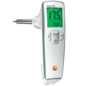 Bộ dụng cụ đo nhiệt độ dầu chiên, hãng testo