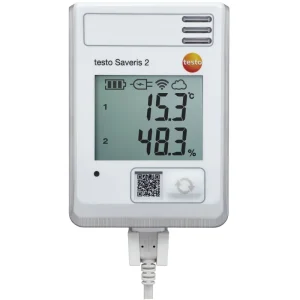 Thiết bị ghi dữ liệu không dây, tích hợp cảm biến nhiệt độ và độ ẩm Saveris 2-H1, hãng testo