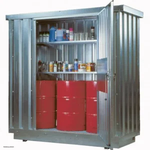 Thùng chứa an toàn, mạ kẽm, thông gió tự nhiên, hãng Düperthal