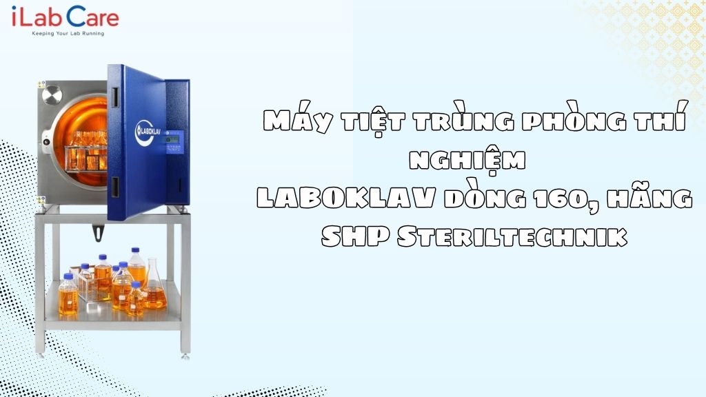 Máy tiệt trùng phòng thí nghiệm LABOKLAV dòng 160, hãng SHP Steriltechnik