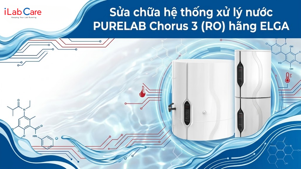 Sửa chữa hệ thống lọc nước PURELAB Chorus 3 (RO) hãng ELGA