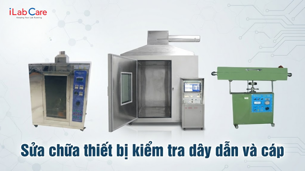 Sửa chữa thiết bị kiểm tra dây dẫn và cáp phòng thí nghiệm